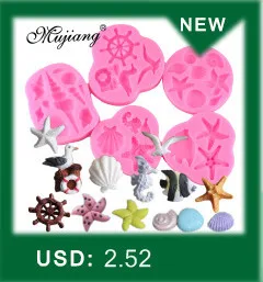 Mujiang розы силиконовый помадные конфеты вставить формы Мыла Слепи свечу 3D ремесло украшения торта Инструменты Q014