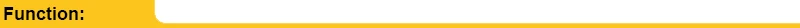 Function