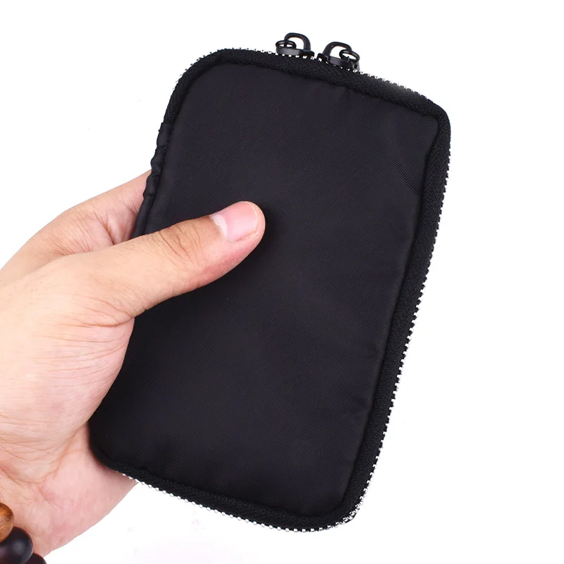 Многофункциональный Оксфордский мужской держатель для ключей, RFID блокирующий чехол для ключей автомобиля, органайзер для монет, кошелек, сумка для женщин