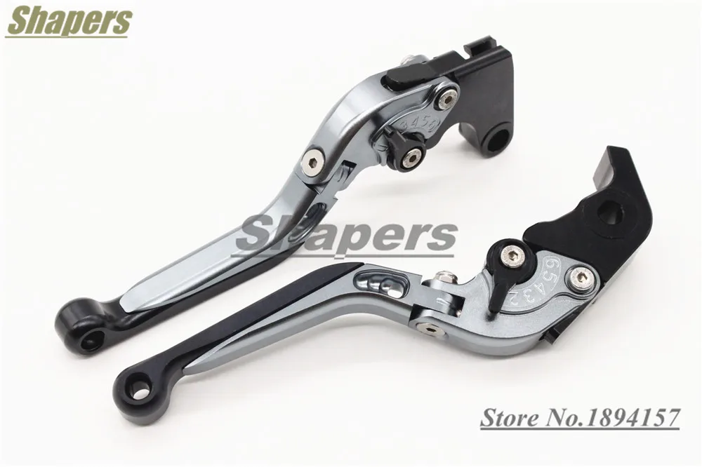 

For YAMAHA  YZF R1 2009-2014 Motorcycle Extending Brake Clutch Levers Extendable CNC Aluminum Titanium+Black+Black