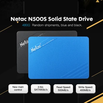 

Netac N500S SSD 60GB 120GB 240G 320GB 480GB SATA6Gb/s 2.5in Internal Solid State Drive SSD SATA HD Dist Stick for laptop desktop