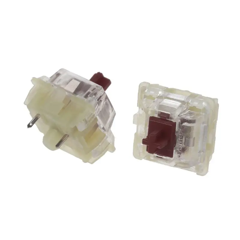 2 шт. оригинальный SMD RGB Cherry MX переключатели 3pin Foot коричневый переключатель