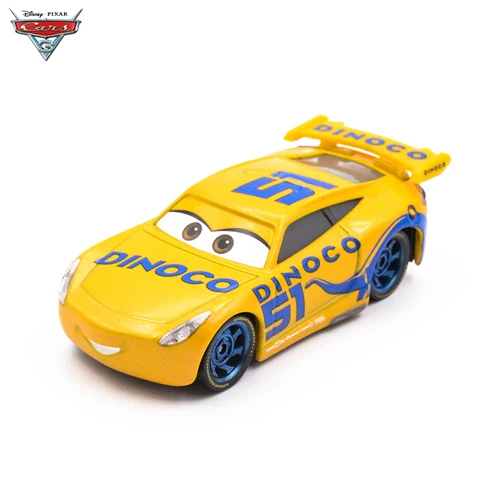 Disney Pixar Cars 2 3 Lightning McQueen Mater 1:55 Diecast Metal Model Car Birthday Gift Educational Toys For Children Boys barbie car Diecasts & Toy Vehicles