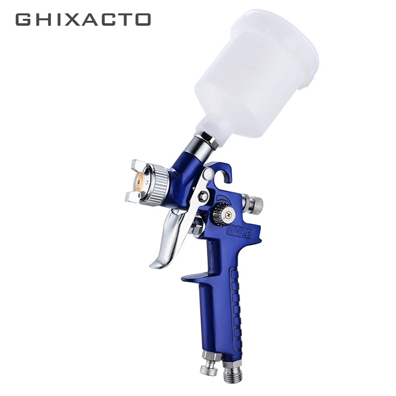 

GHIXACTO 0.8MM/1.0MM Nozzle H-2000 HVLP Nozzle Air Paint Spray Guns Airbrush Power Tools for Painting Car Aerograph Airbrush