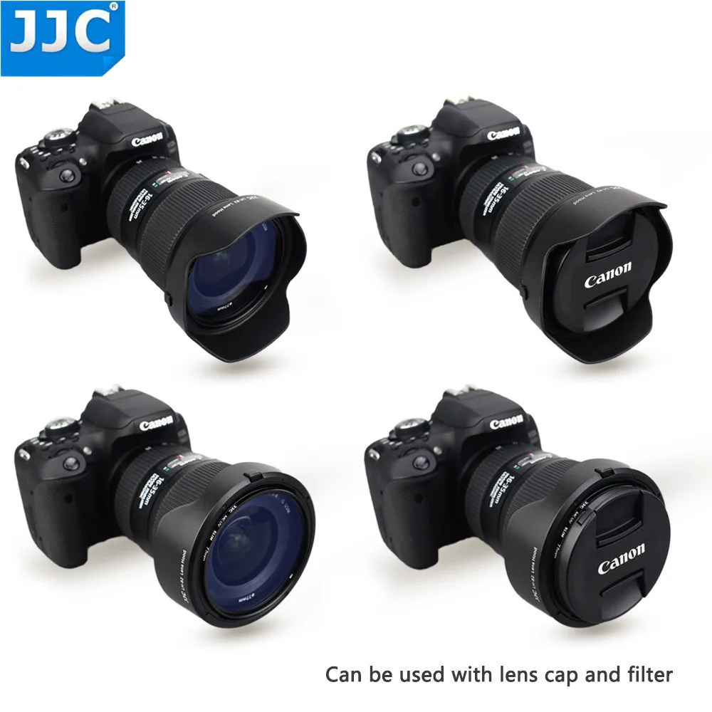 Camera Lens Hood Shade for Canon EF 70-200mm f//4L is USM Lens Replaces Canon ET-74 Lens Hood Reverse Attaching White