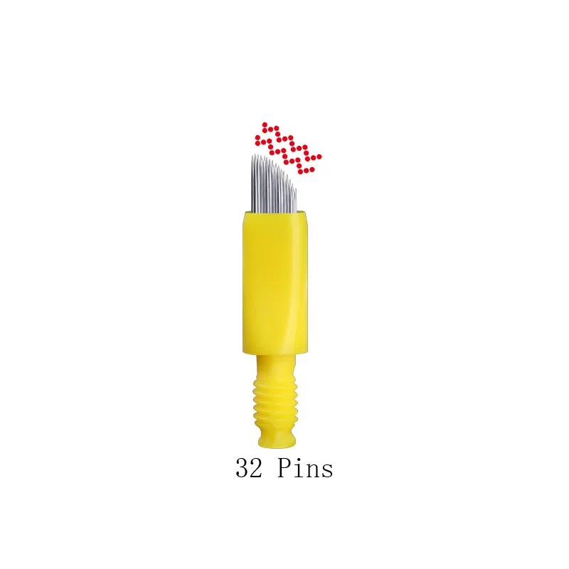 

Microblading Tattoo Blades 7/19/30/76 Pins Manual Fog Eyebrow Tattoo Needles Fog Shading Needles Fast Coloring