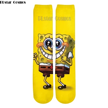 

PLstar Cosmos Fashion creative socks men women new style 3d socks print classic cartoon unisex socks