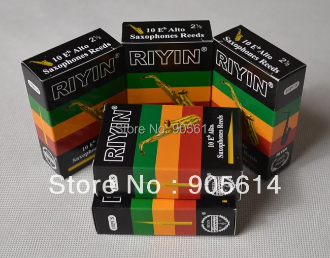 

5 boxes Alto Saxophone Reeds reed Brand "RIYIN" NEW Strenght #2.5