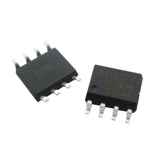 100PCS DS1307 DS1307Z SOP-8 RTC SERIAL 512K I2C Real-Time Clock IC | Электроника
