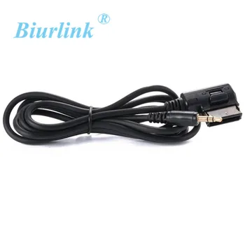 

Biurlink Car Media AMI MMI AUX 3.5mm Jack Adapter Cable Media Interface for Mercedes R E S-Class