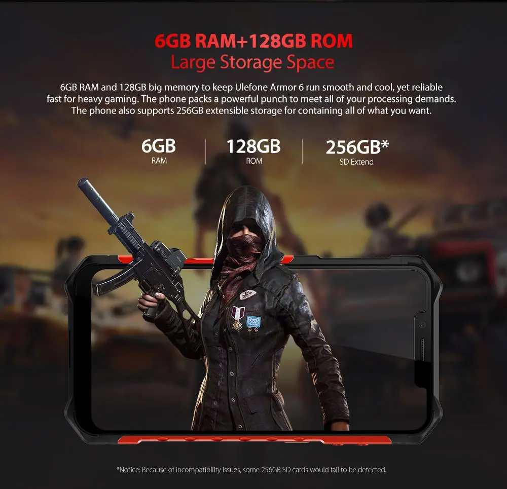 ULEFONE ARMOR 6 Smartphone - European Union Version