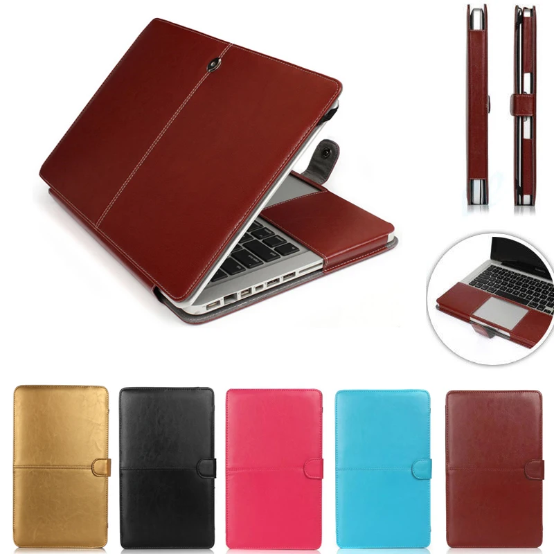 PU Leather Laptop Sleeve Bag Case Cover for MacBook Air 11 13 Pro 13 15