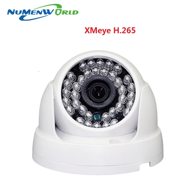  Real H.265 2.0MP IR network IP cam 1080P HD CCTV Video surveillance dome security IP camera ONVIF day/night indoor webcams 