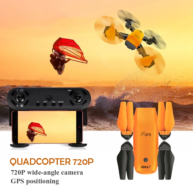

2.4G 4CH 6-Axis Gyro 720P UAV 2.4G 4CH 6-Axis Gyro 720MP Drone 2.4G 4CH 6-Axis Gyro 720P Quadcopter Gift GPS Drone