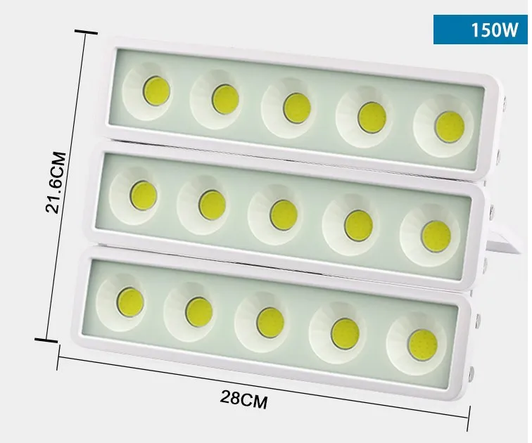 Прожектор высокой мощности, светодиодный прожектор 200 Вт, светильник cob 50 Вт 100 Вт 150 Вт AC220V, водонепроницаемый ландшафтный светильник, светильник для дома, светильники IP66
