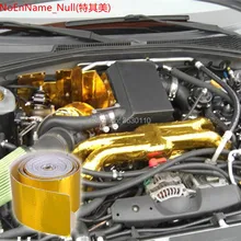 Рулон самоклеющийся 5 см x 5 метров отражает золотую лента термическая барьер подходит для VW/BMW Все впускные трубы/Набор для извлечения