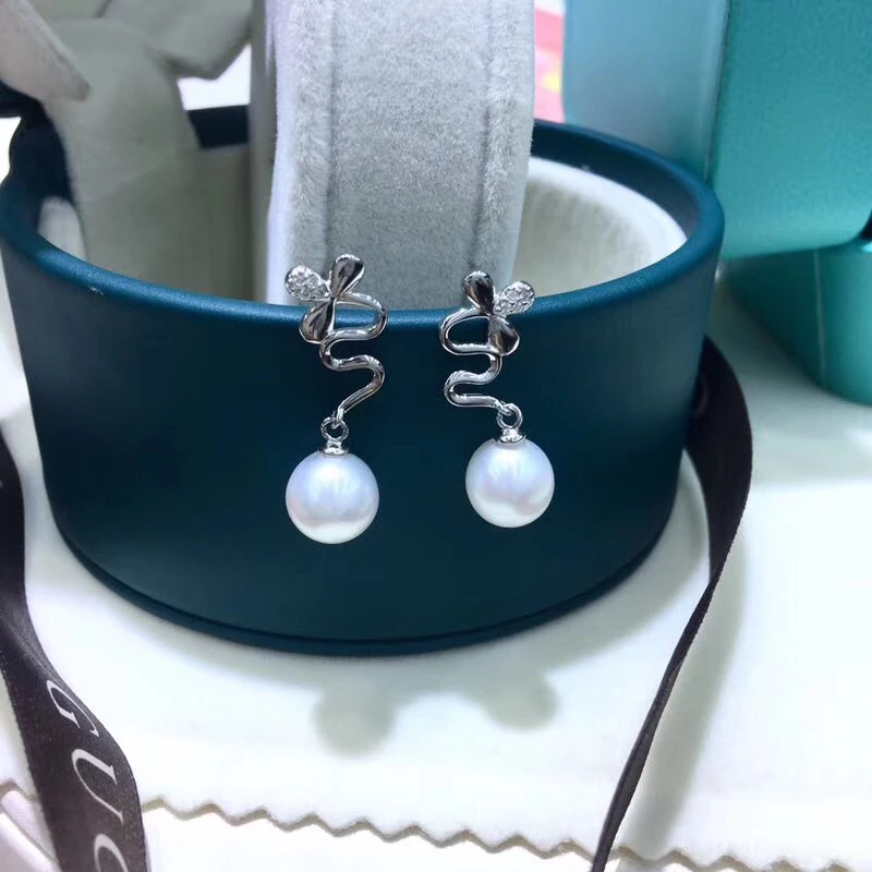 

Party Gift 925 Sterling Silver Earrings Findings Earrings Settings Mountings Parts Mounts for Pearls Agate Coral Beads Stones