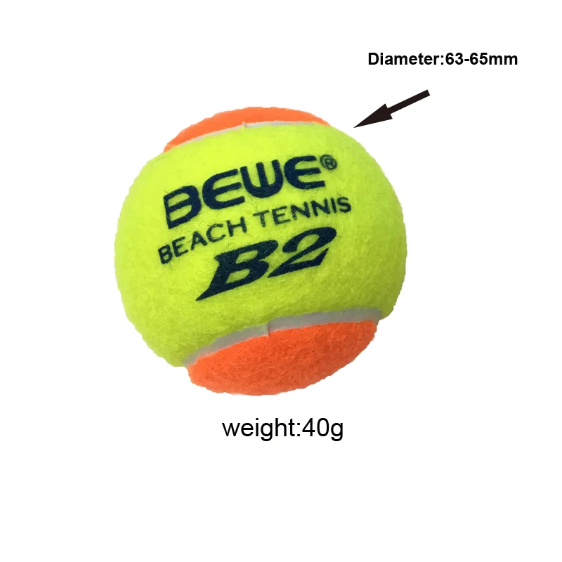 BEWE Stage 2 ITF одобренный пляжный Теннисный мяч