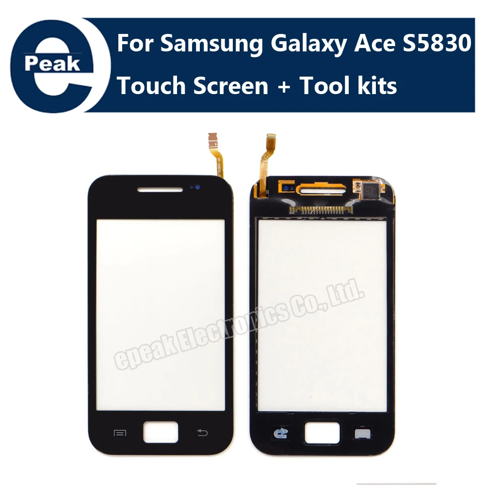 Для samsung galaxy Ace S5830 Touch Screen Digitizer Стекло Объектива vitre écran тактильные Новая замена