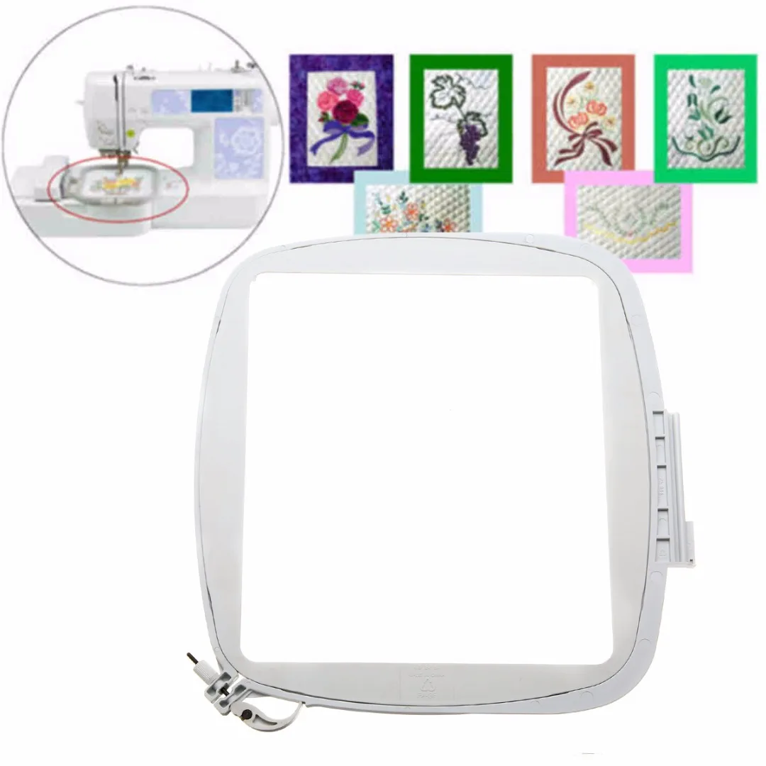 

White Embroidery Quilter's Hoop 8''x8'' For Embroidery Machine 200X200mm