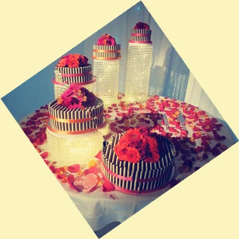 cake k9 3pcs centerpiece transparent decoration crystal stand display birthday table main