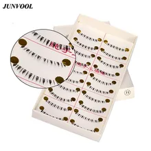 Накладные ресницы ручной работы, 100 пар, натуральные накладные ресницы, накладные ресницы для женщин, девушек