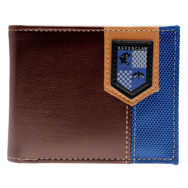 

Harry potter Brown/blue Bi-Fold Men Wallet Women Purse DFT-1883