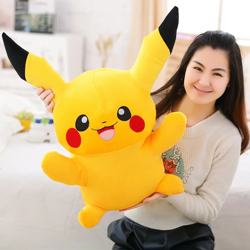 

Babiqu 1pc 40/50cm Pikachu Plush Toys High Quality Cute Anime Plush Toys Children's Gift Toy Kids Cartoon Peluche Pikachu Gifts
