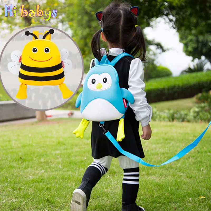 

Children Walking Harness BackBag Baby Anti Lost Belt Backpack Strap Leashes Infant Safety Bracelet Walking Keeper Breathable Bag