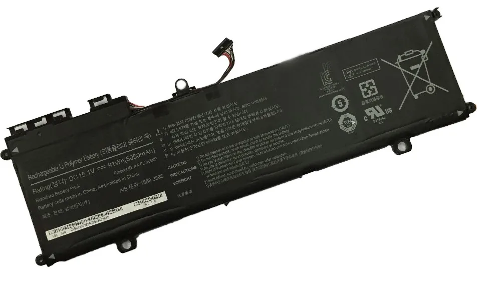 15,1 V 91Wh аккумулятор для ноутбука samsung AA-PLVN8NP ATIV Book 8 880Z5E NP880Z5E NP880Z5E-X01UB