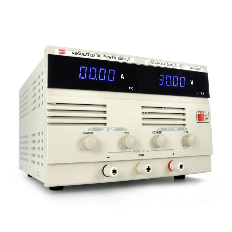 

Beautiful Create Instrument 30V30A Switch Type High-power Direct Adjustable Regulated Power Supply Experiment Ageing Product DC
