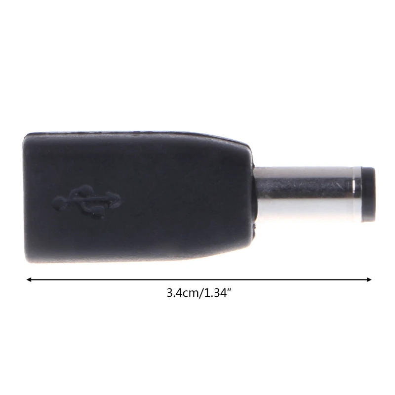 

DC 5.5x2.1mm Male Plug To Micro USB Female Connector Adapter Charge Converter
