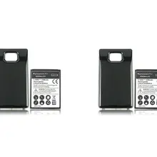 Ciszean 2x3500 мА/ч, EB-F1A2GBU на Батарея+ 2 дополнительных Цвет Крышка для samsung galaxy S2 II I9100 GT-i9100