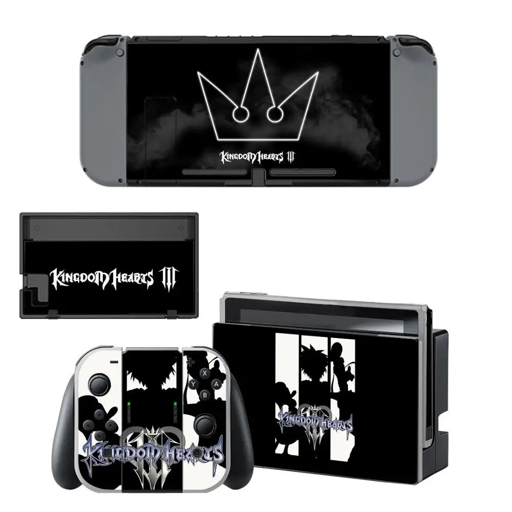 Kingdom Hearts rend переключатель кожи vinilo rendydoswitch наклейки совместимы с Nintendo Switch консоли и джойстиков Joy-Con - Цвет: YSNS1836