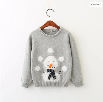 

Y70720150 2018 New Bab Sweater Girl Sweater Dobby Snow Girls Sweater Girls Clothes Fashion Panter Sweater