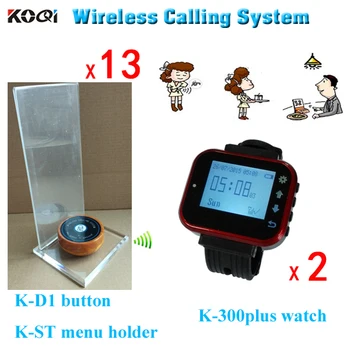 

Wireless call button system 433.92MHZ K-300plus + K-D1 + K-ST