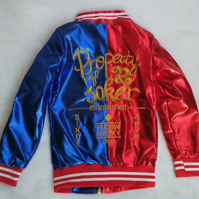 Suicide Squad Harley Quinn Cosplay Costume Coat Jacket Top T-shirt Shorts Belt Accessory Collar Bracelet Golve Suicide Squad Harley Quinn Cosplay Costume Coat Jacket Top T-shirt Shorts Belt Accessory Collar Bracelet Golve