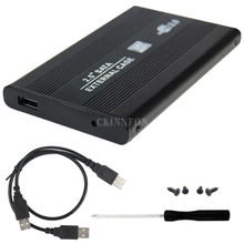 DHL 200 шт USB 2,0 2,5 дюймов корпус SATA внешний жесткий диск HDD корпус HDD Caddy компьютер телефон Аксессуары жесткий диск коробка HD