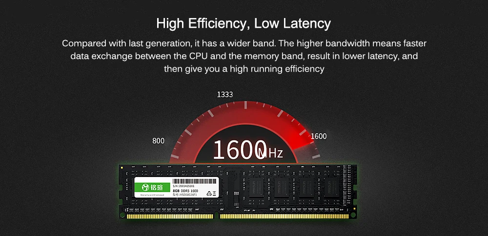 MAXSUN F1 DDR3 1600 МГц оперативная память для рабочего стола 4 ГБ/8 Гб опционально для работы, учебы, развлекательных игр Высокая стабильность и быстрая скорость