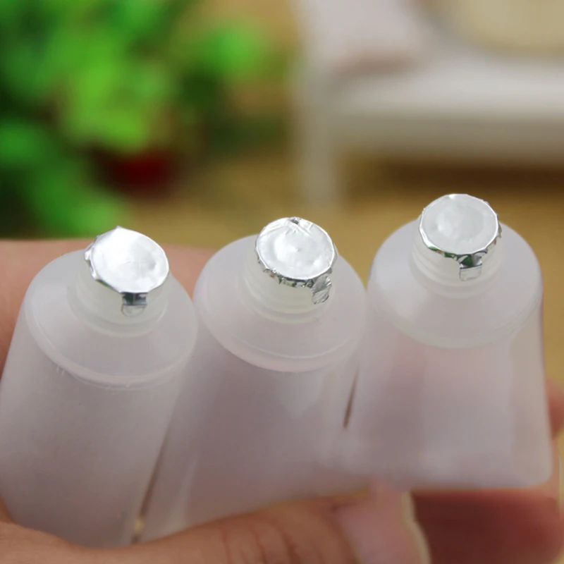 

5pcs Bottle Cap Lid Labels Packing Bottle Lotion Small Sample Container Sticke Self Adhesive Seals Stop Leak Packaging Cosmetics