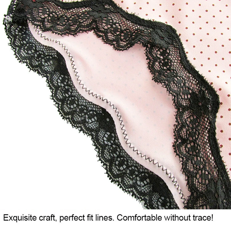 Brand New 2017 Sexy Lace Women Panties Lady's Girls Plus Size VS Pink Briefs Underwear Femme Knickers Tangas Bragas (2)