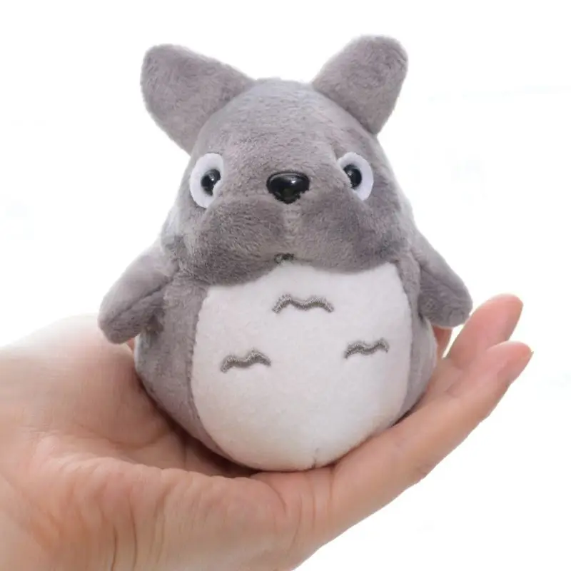 

New Arrival Cute Japanese Anime Gray My Neighbor Totoro Plush Keychain Doll 4'' Brand New Free Shipping #LNF