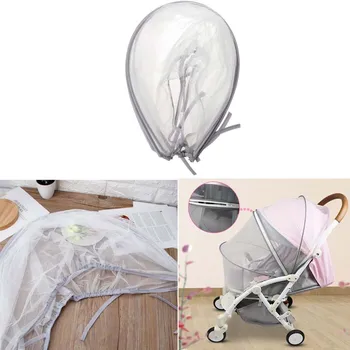 

Baby Stroller Crib Netting Pushchair Cart Mosquito Insect Net Safe Mesh Buggy Crib Netting Baby Car Outdoor Protect Mosquito Net