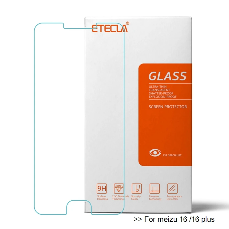 

For Meizu 16 Glass Meizu 16 Plus Tempered Glass On Meizu 16 16 Plus Screen Protector Glass Premium Protective 9h Film