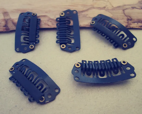 

100Pcs/lot 12mmx28mm Black color Hair Combs