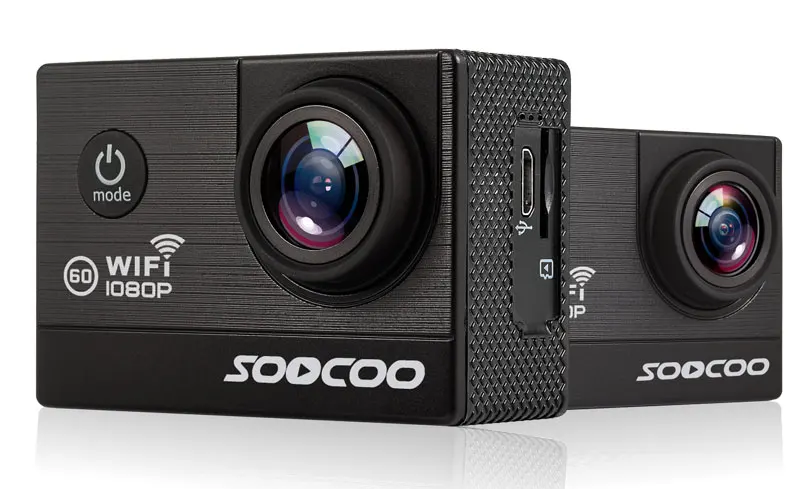 SOOCOO C20 wifi 1080P Full HD 12MP экшн-Камера спортивная HD DV Водонепроницаемая 170 широкоугольная камера