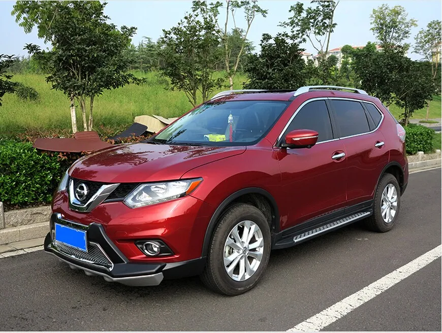 JIOYNG для Nissan X-TRAIL- багажник на крышу, рейлинги, барные стойки для багажа, поперечные стойки, рельсовые коробки, алюминиевые Винтовые крепления