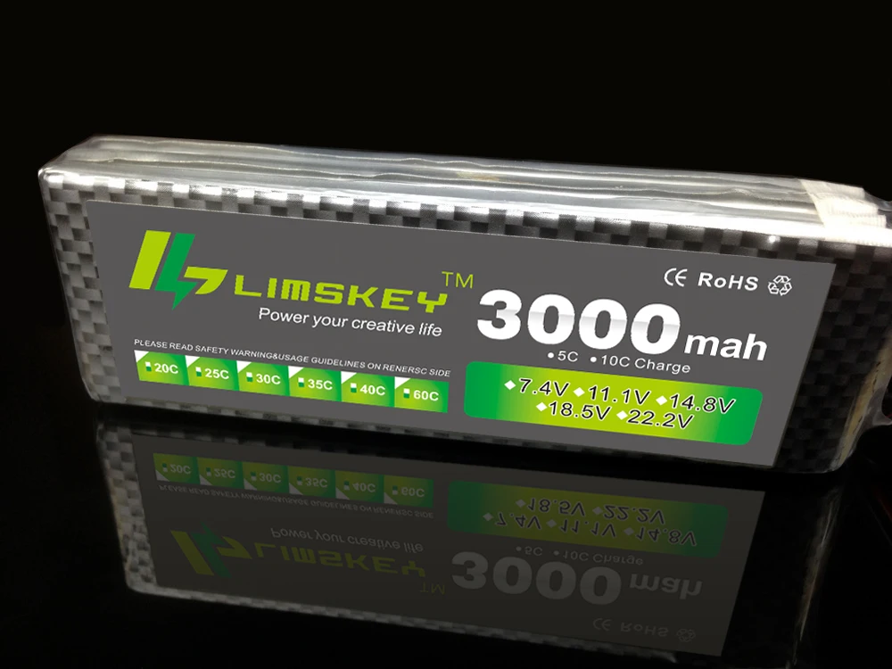 Limskey power 3S 11 1 v 3000mah Lipo Battery 30c для вертолета четырехосный RC автомобиль Лодка