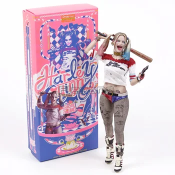 

Crazy toys Suicide Squad Harley Quinn 1/6 Scale Collectible Figure Model Toy (Real Clothes)