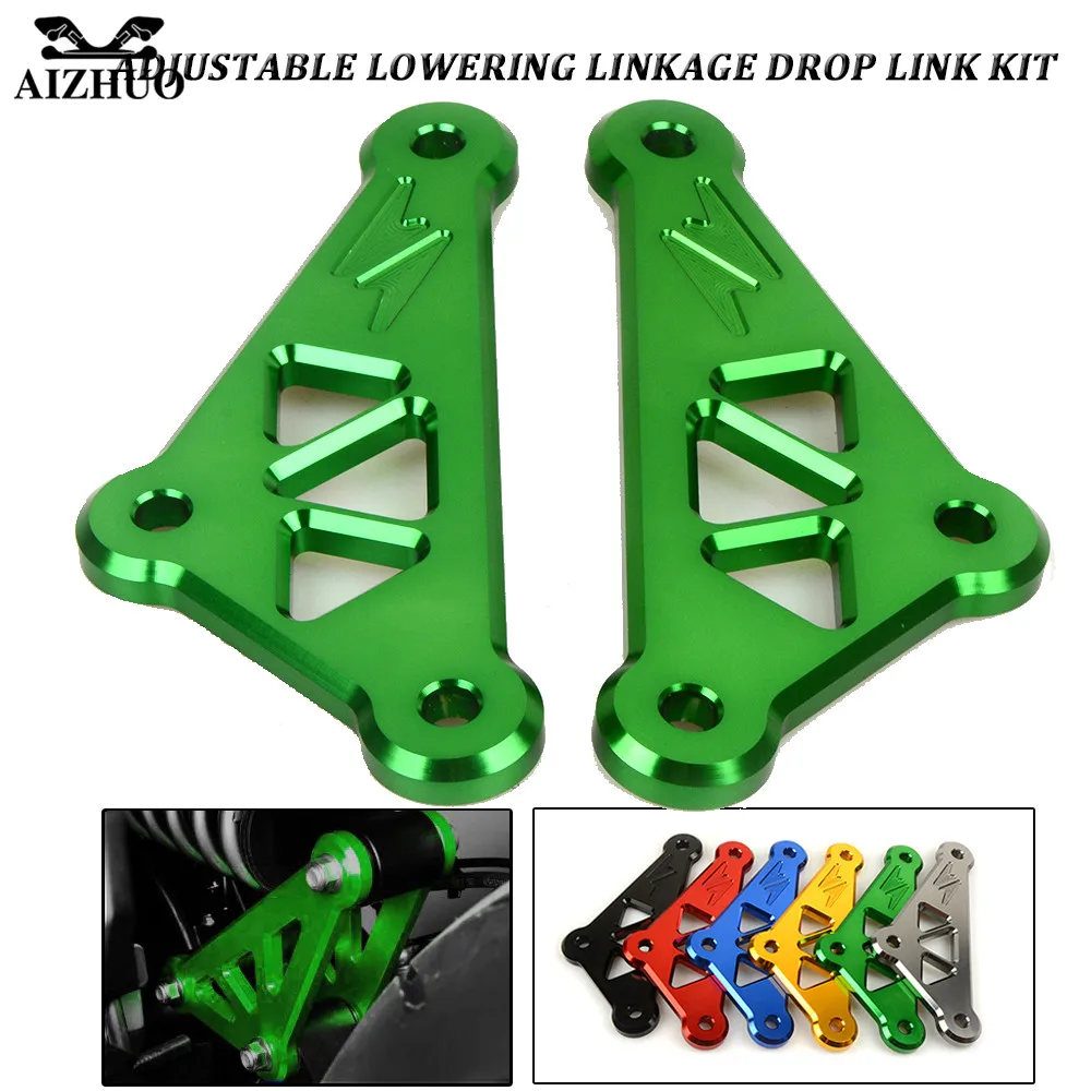 Motorcycle Adjustable For KAWASAKI Z1000 Suspension Lowering Linkage Drop Link Kits For Kawasaki  Z 1000 2014 2015 2016 2017